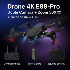 Drone con Cámara 4K E88-Pro